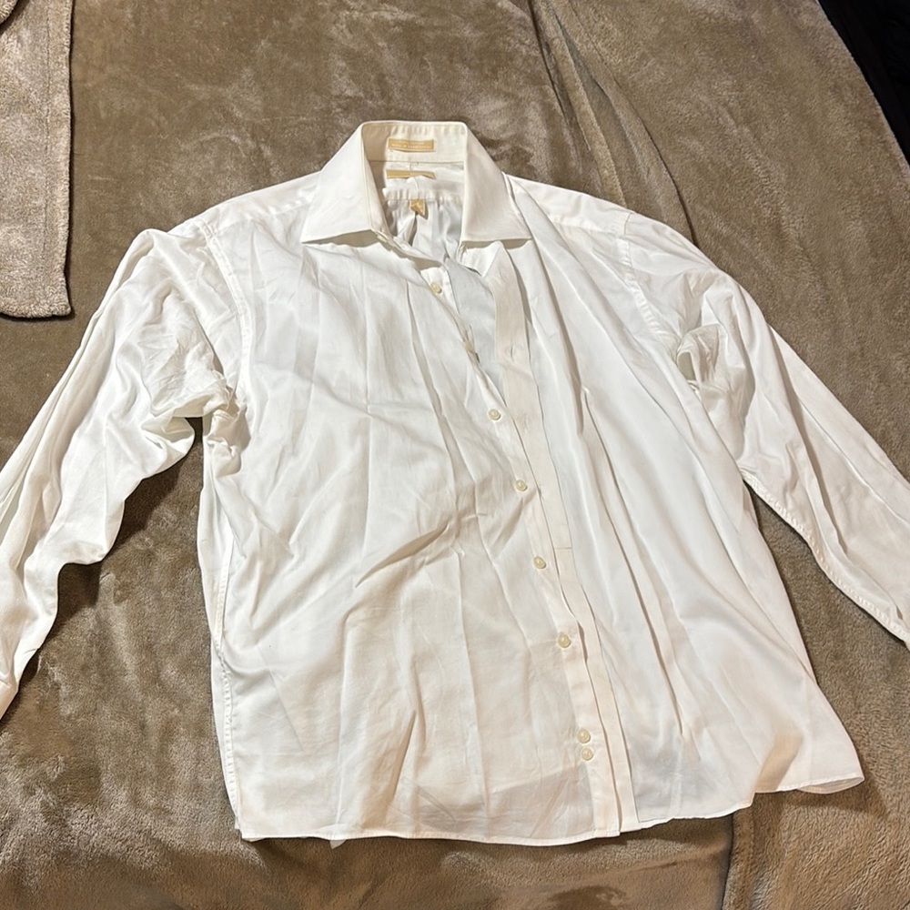 Michael Kors Ivory Cotton Shirt